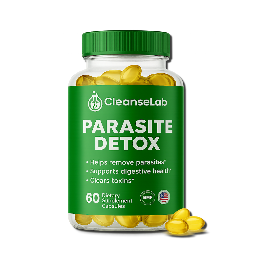 CleanseLab Parasite Detox bottle